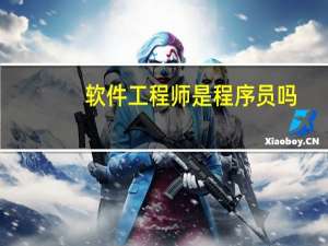 软件工程师是程序员吗