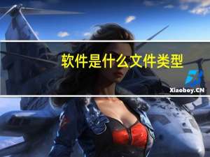 软件是什么文件类型（各种软件的名称及作用是什么还有各种文件格式）