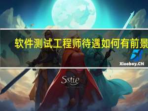 软件测试工程师待遇如何有前景吗（软件测试工程师待遇）