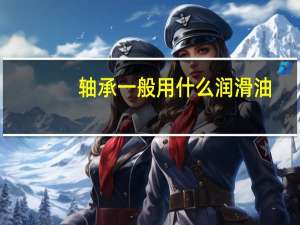 轴承一般用什么润滑油