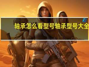 轴承怎么看型号 轴承型号大全