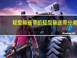 轻型输送带的轻型输送带分类