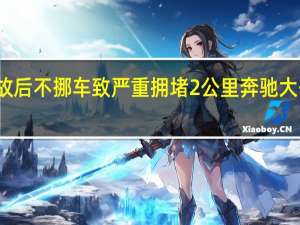 轻微事故后不挪车致严重拥堵2公里 奔驰大哥看不下去了：贴脸输出