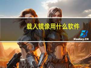 载入镜像用什么软件（载入镜像）