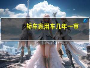 轿车家用车几年一审