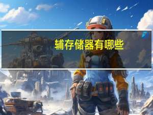 辅存储器有哪些