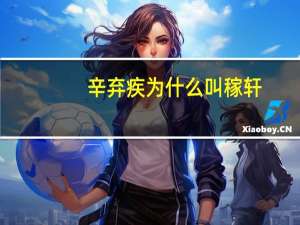 辛弃疾为什么叫稼轩