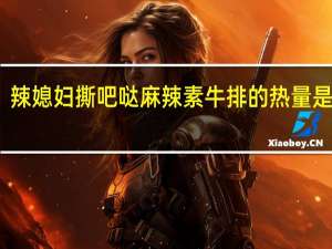 辣媳妇 撕吧哒 麻辣素牛排的热量是多少