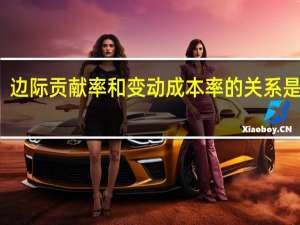 边际贡献率和变动成本率的关系是什么