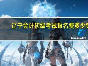 辽宁会计初级考试报名费多少钱