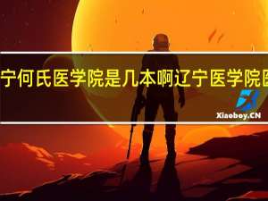 辽宁何氏医学院是几本啊 辽宁医学院医疗学院