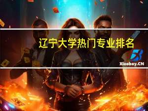 辽宁大学热门专业排名