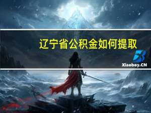 辽宁省公积金如何提取