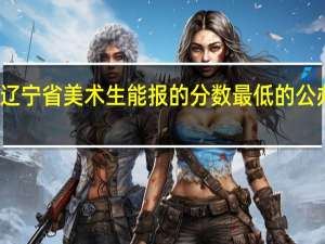 辽宁省美术生能报的分数最低的公办本科
