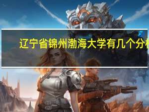 辽宁省锦州渤海大学有几个分校