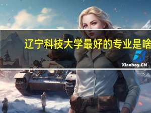 辽宁科技大学最好的专业是啥