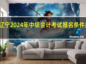 辽宁2024年中级会计考试报名条件是什么