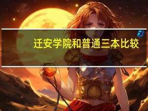 迁安学院和普通三本比较