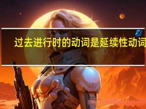 过去进行时的动词是延续性动词吗