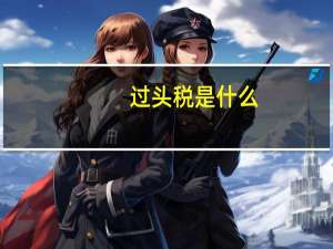 过头税是什么