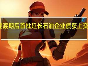 过渡期后首批延长石油企业债获上交所受理
