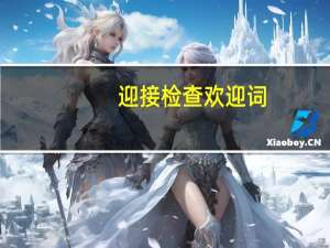 迎接检查欢迎词