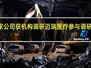 近10日共有699家公司获机构调研 迈瑞医疗参与调研的海外机构达到103家