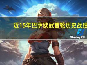 近15年巴萨欧冠首轮历史战绩：10胜4平1负，大胜场次多 强势启程待续