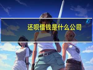 还呗借钱是什么公司（还呗借款平台是由哪个公司运营的呢）