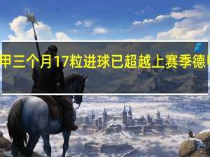 还差冠军！凯恩德甲三个月17粒进球已超越上赛季德甲射手王 到底什么情况嘞