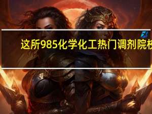 这所985化学化工热门调剂院校，就业率也超高！！！