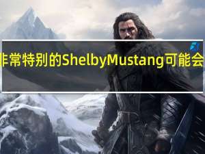 这款非常特别的Shelby Mustang可能会卖到几百万