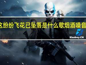 这纷纷飞花已坠落是什么歌烟酒嗓音谁唱的