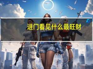 进门看见什么最旺财