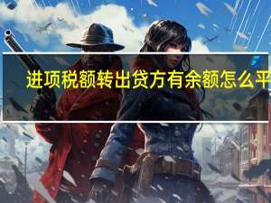 进项税额转出贷方有余额怎么平账