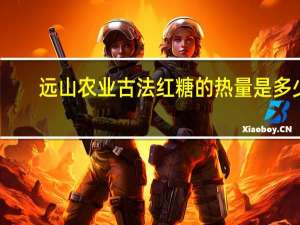 远山农业 古法红糖的热量是多少