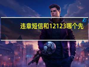 违章短信和12123哪个先