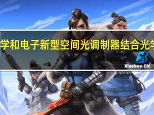 连接光学和电子新型空间光调制器结合光学和电子领域