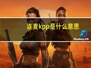 连麦kpp是什么意思