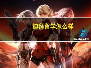 迪拜留学怎么样