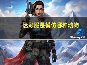 迷彩服是模仿哪种动物