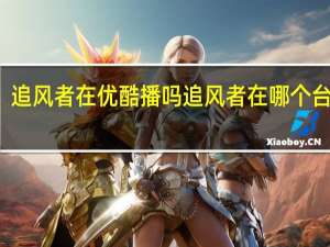 追风者在优酷播吗 追风者在哪个台播出