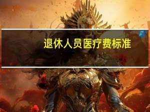 退休人员医疗费标准