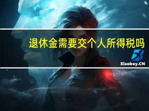 退休金需要交个人所得税吗