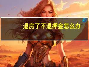 退房了不退押金怎么办