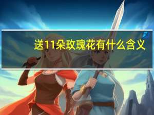 送11朵玫瑰花有什么含义