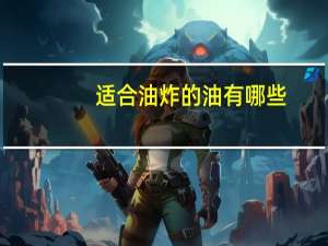 适合油炸的油有哪些