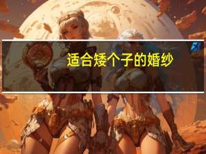 适合矮个子的婚纱
