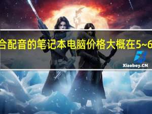 适合配音的笔记本电脑价格大概在5~6000之间，大家有什么好的推荐呢