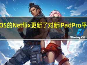 适用于iOS的Netflix更新了对新iPad Pro平板电脑的支持
